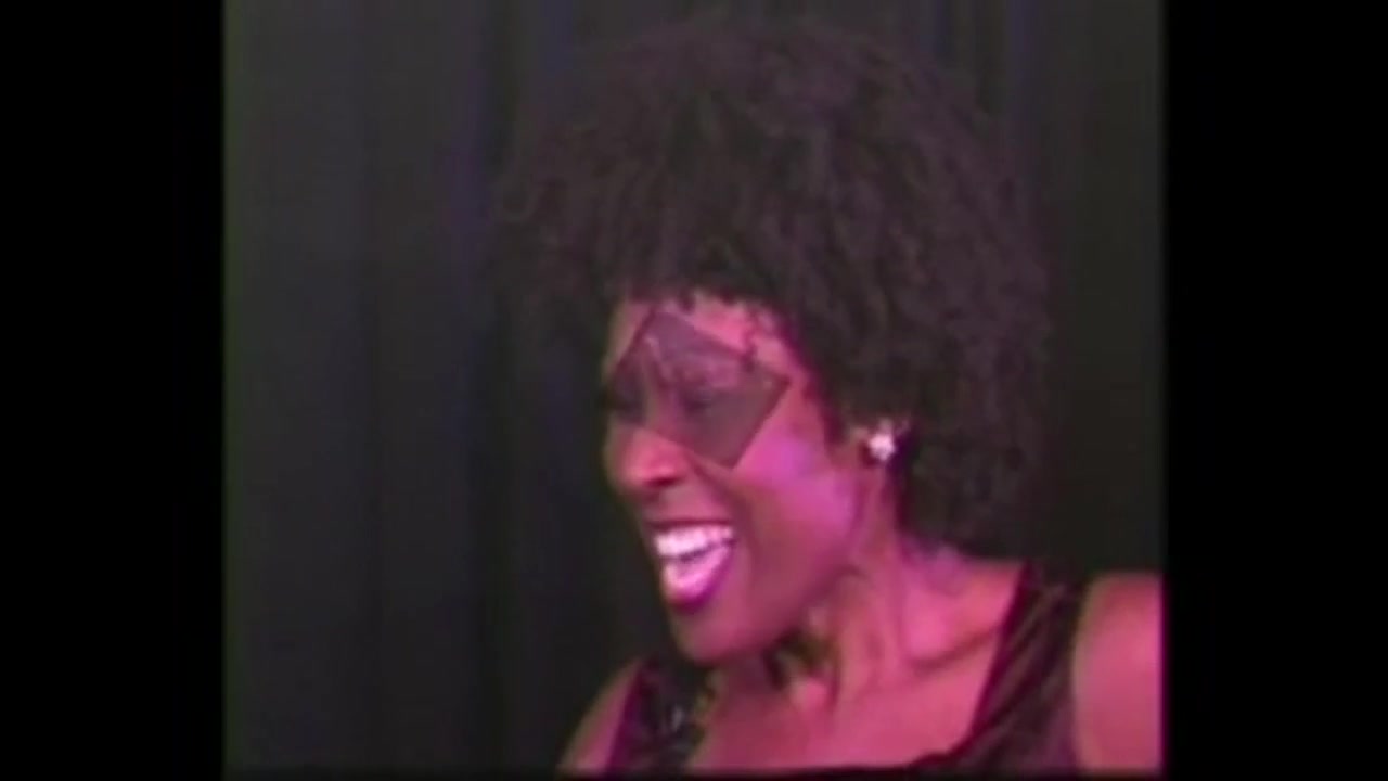 Wambui Bahati performing Balancing Act — The Musical